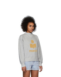 Isabel Marant Etoile Grey Moby Inactif Sweatshirt