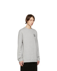 Raf Simons Grey Nomophobic Sweatshirt