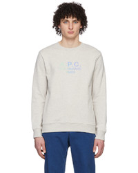 A.P.C. Grey Paolo Sweatshirt