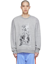 Acne Studios Grey Polyester Sweatshirt