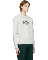A.P.C. Grey Rufus Sweatshirt