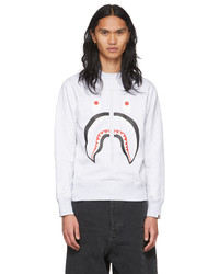 BAPE Grey Shark Sweatshirt