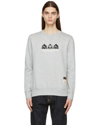 Evisu Grey Speedy Godhead Sweatshirt