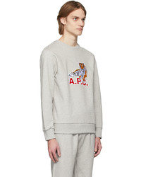 A.P.C. Grey Taylor Sweatshirt
