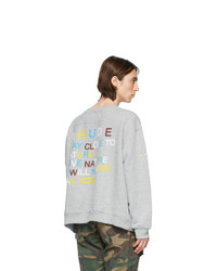 Rhude Grey Wolf In Nature Sweatshirt