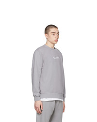 Museum of Peace and Quiet Grey Word Mark Sweatshirt