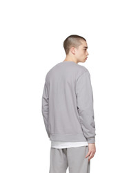 Museum of Peace and Quiet Grey Word Mark Sweatshirt