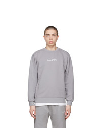 Museum of Peace and Quiet Grey Word Mark Sweatshirt