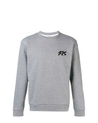 A.P.C. Logo Crewneck Sweatshirt