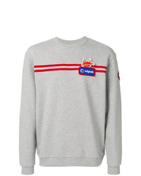 Au Jour Le Jour For Colmar Logo Stripe Sweatshirt
