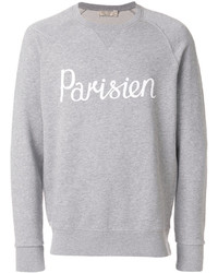MAISON KITSUNÉ Maison Kitsun Parisien Print Sweatshirt