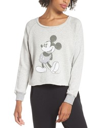 David Lerner Mickey Mouse Graphic Sweatshirt
