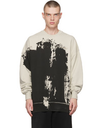 A-Cold-Wall* Off White Black Print Sweatshirt