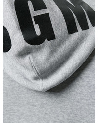 MSGM Printed Hood Sweatshirt