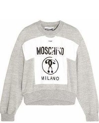 Moschino Printed Jersey Sweatshirt