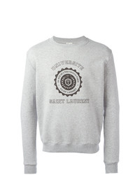 Saint Laurent Printed Motif Sweatshirt