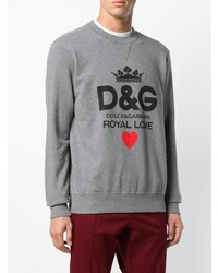 Dolce & Gabbana Royal Love Printed Sweatshirt