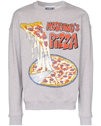Moschino S Pizza Print Sweatshirt