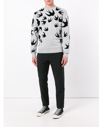 McQ Alexander McQueen Swallow Print Sweatshirt