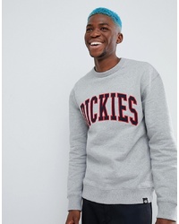 Dickies Sweat With Arch Logo In Grey