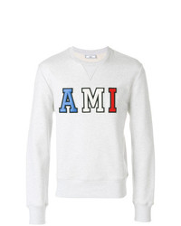 AMI Alexandre Mattiussi Sweatshirt Patched Ami Letters