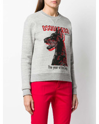 Dsquared2 The Year Of The Dog Print Sweatshirt