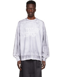 We11done White Cotton Sweatshirt