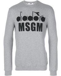 MSGM X Diadora Graphic Printed Sweatshirt