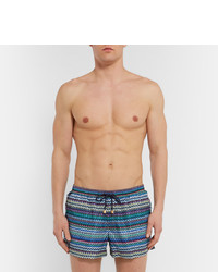 Missoni Printed Short Length Swim Shorts