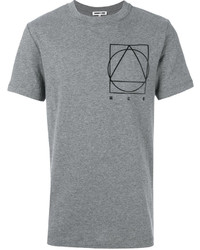 McQ Alexander Ueen Glyph Icon Print T Shirt