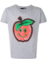 Love Moschino Apple Printed T Shirt