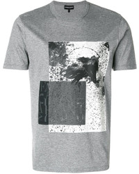 Emporio Armani Eagles Print T Shirt