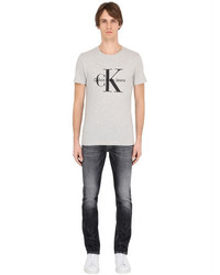 Calvin Klein Jeans Essential Printed Cotton Jersey T Shirt