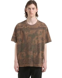 Yeezy Forest Printed Cotton Jersey T Shirt