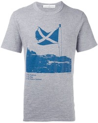 Golden Goose Deluxe Brand Scottish Flag Print T Shirt