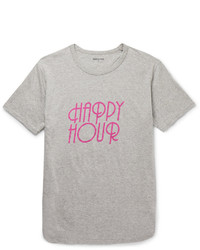 Nonnative Happy Hour Printed Mlange Cotton Jersey T Shirt