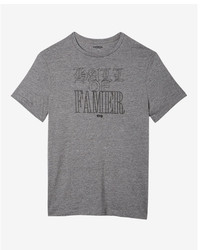 Express Heathered Hall Of Famer Graphic Tee