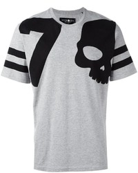 Hydrogen Skull Print T Shirt