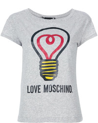 Love Moschino Lightbulb Print T Shirt