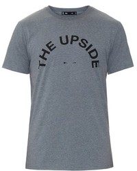 The Upside Logo Printed Jersey T Shirt