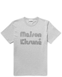 MAISON KITSUNÉ Maison Kitsun Printed Cotton Jersey T Shirt