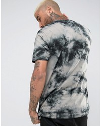 Asos Metallica Band T Shirt With Tie Dye And Hammer Print