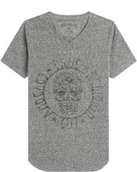 True Religion Printed Cotton Blend T Shirt