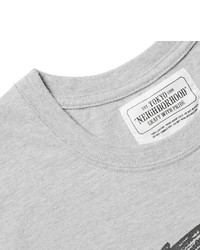 Neighborhood Printed Cotton Jersey T Shirt