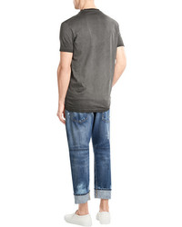 DSQUARED2 Printed Cotton T Shirt