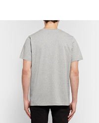 Y-3 Printed Mlange Cotton Jersey T Shirt