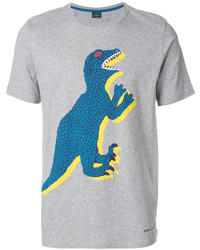 Paul Smith Ps By Printed Dinosaur T Shirt
