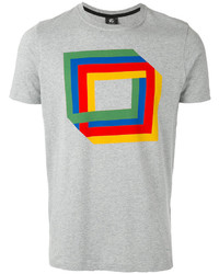 Paul Smith Ps By Square Print T Shirt