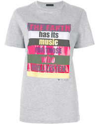 Etro Slogan Print T Shirt