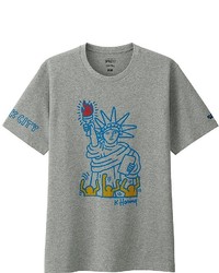 Uniqlo Sprz Ny Kharing Short Sleeve Graphic T Shirt